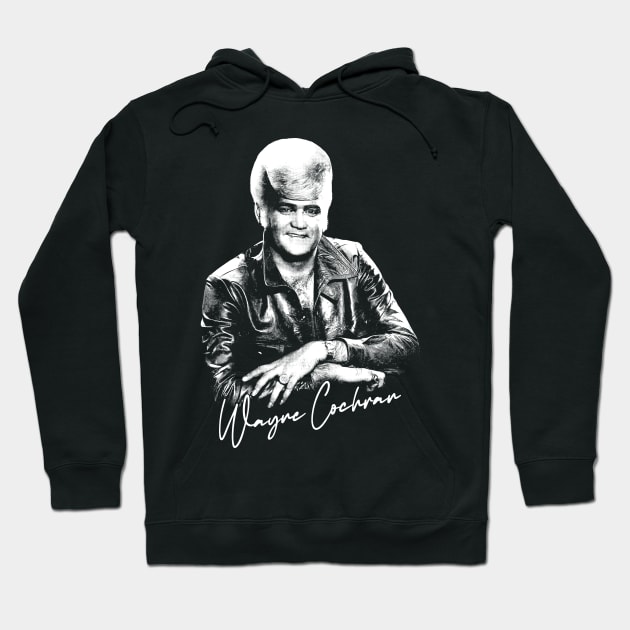 Talvin Wayne Cochran \ Retro Style Fan Artwork Hoodie by DankFutura